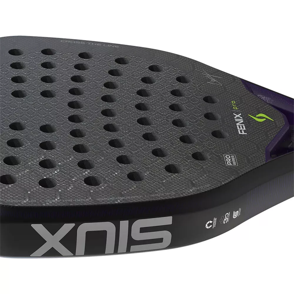 Siux Fenix Pro Augsburger 2026 Padelschl&auml;ger Schwarz