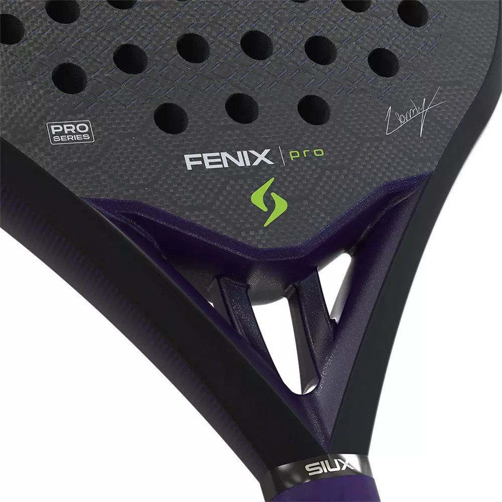 Siux Fenix Pro Augsburger 2026 Padelschl&auml;ger Schwarz
