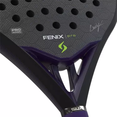 Siux Fenix Pro Augsburger 2026 Padelschl&auml;ger Schwarz