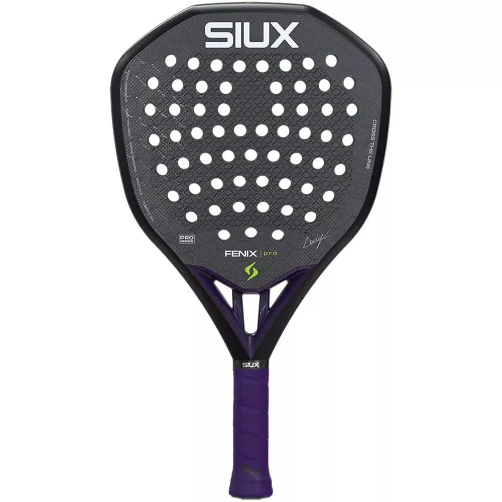 Siux Fenix Pro Augsburger 2026 Padelschl&auml;ger Schwarz