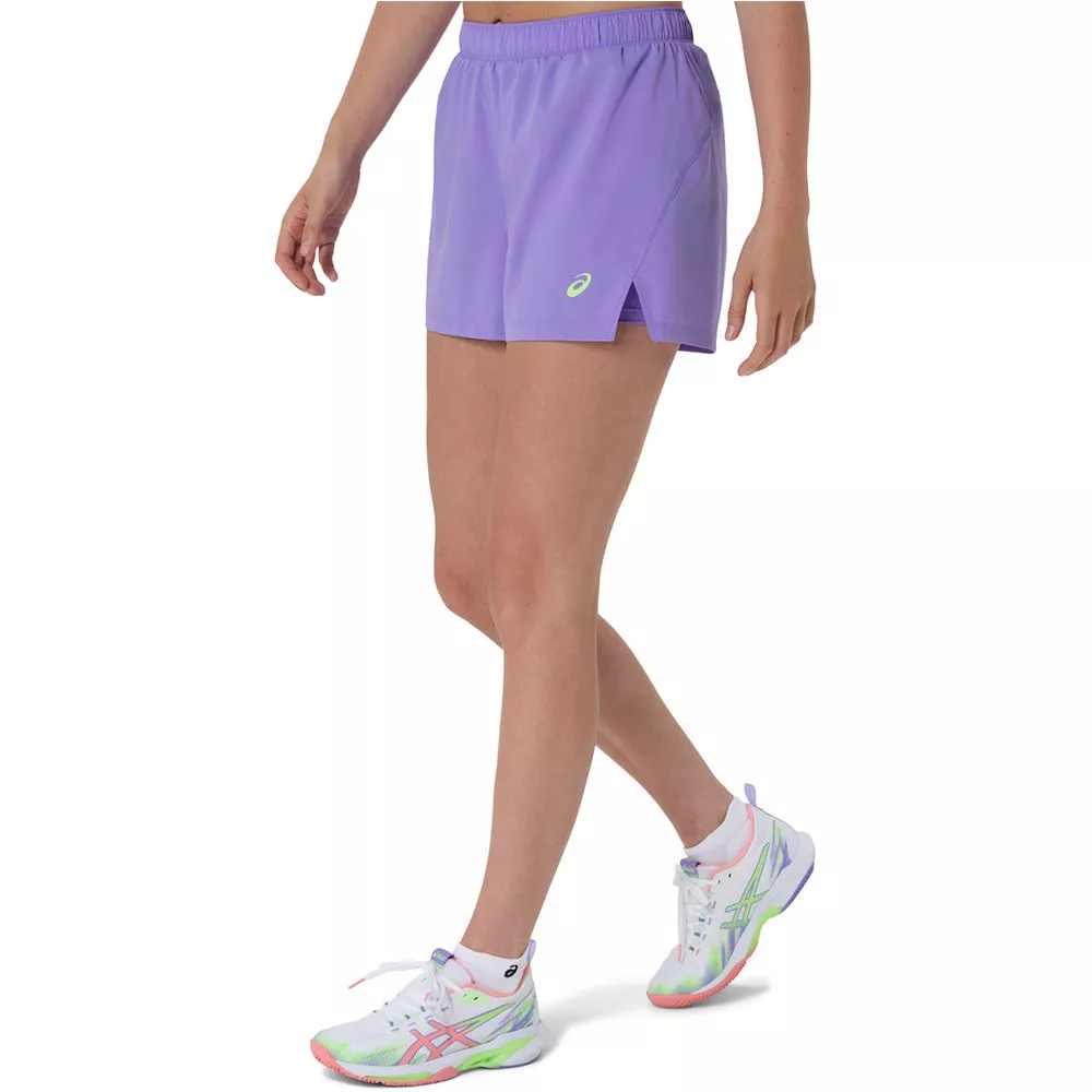 Asics Padel Court 2-n-1 Short Damen Violett
