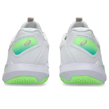 Asics Gel Solution Speed FF 4 Tennisschuhe Wei&szlig; / Puderrosa