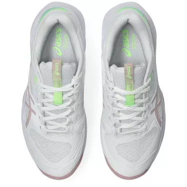 Asics Gel Solution Speed FF 4 Tennisschuhe Wei&szlig; / Puderrosa