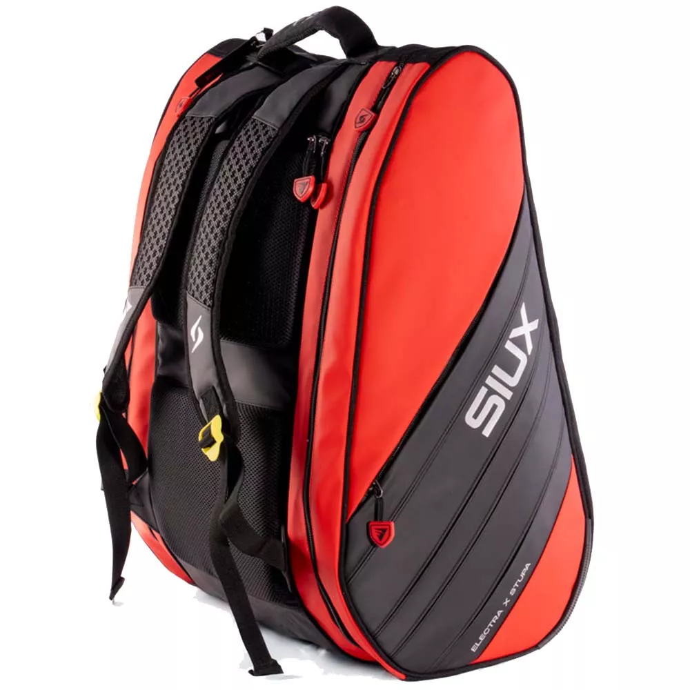 Siux Electra Stupa 2026 Schl&auml;gertasche (Thermobag) Schwarz / Rot