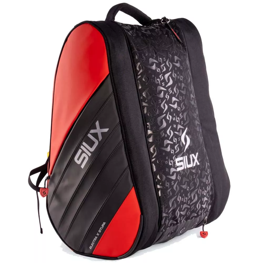 Siux Electra Stupa 2026 Schl&auml;gertasche (Thermobag) Schwarz / Rot