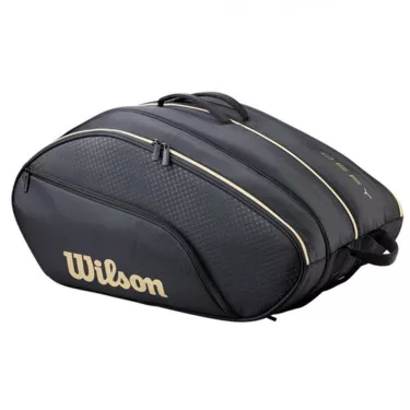 Wilson Defy V1 Padel Padeltasche Schwarz / Gold