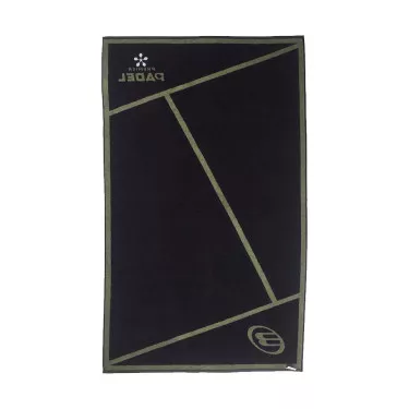 Bullpadel Premier Padel Handtuch Khaki / Schwarz 100 x 50 cm