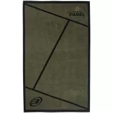 Bullpadel Premier Padel Handtuch Khaki / Schwarz 150 x 90 cm