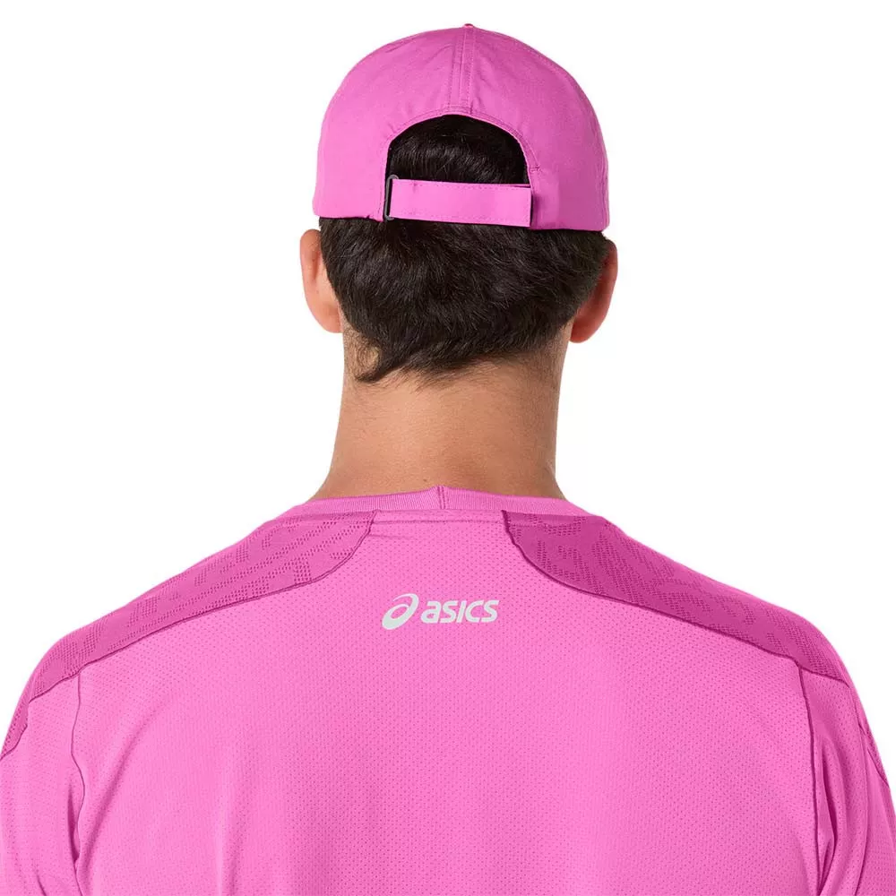 Asics Match Jacquard SS T-Shirt Rosa