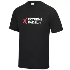 Extreme Padel T-Shirt Schwarz