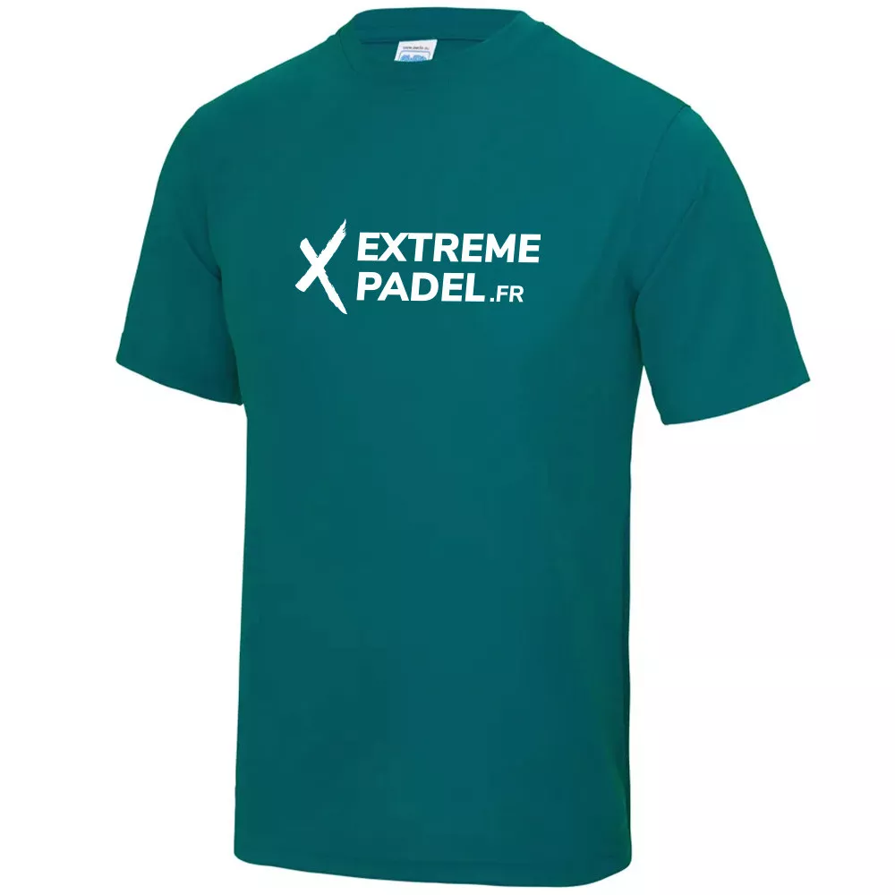 Extreme Padel T-Shirt Jadegr&uuml;n