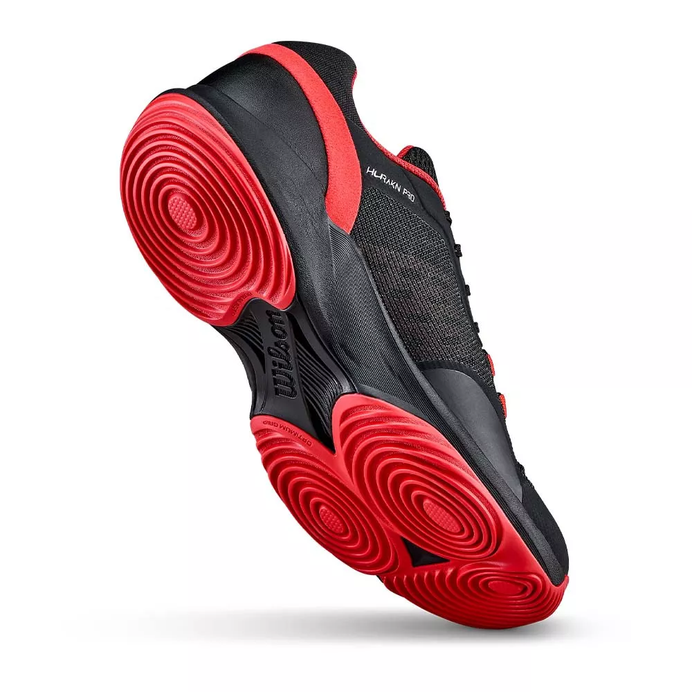 Wilson Hurakn Pro v2 Padelschuhe Schwarz / Rot