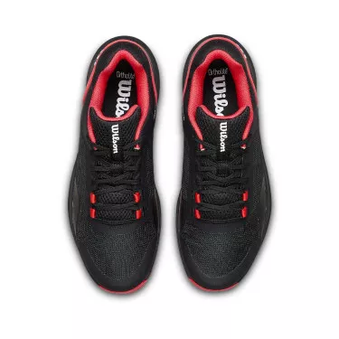 Wilson Hurakn Pro v2 Padelschuhe Schwarz / Rot