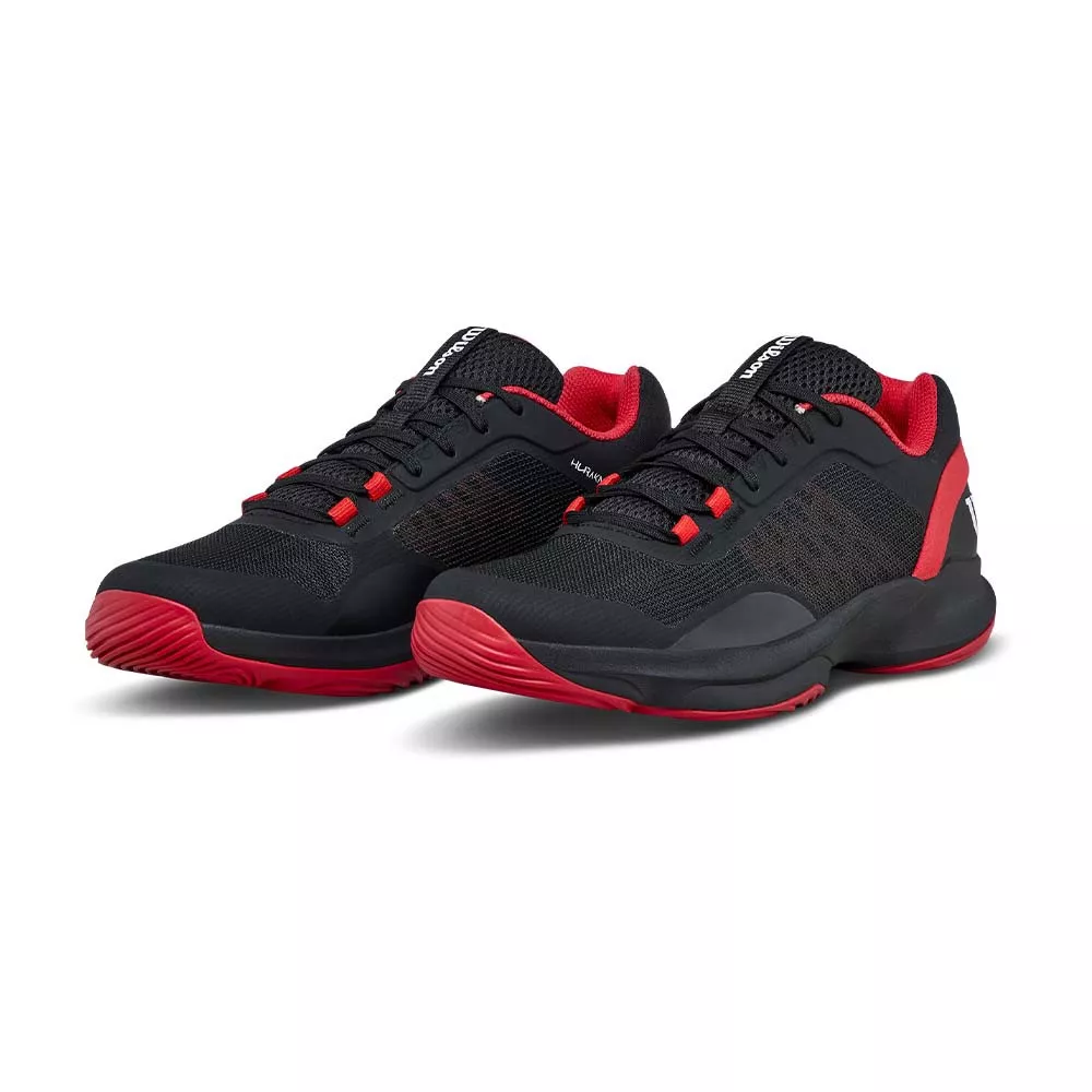 Wilson Hurakn Pro v2 Padelschuhe Schwarz / Rot