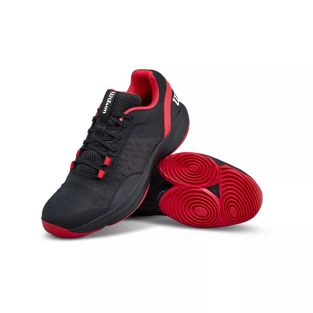 Wilson Hurakn Pro v2 Padelschuhe Schwarz / Rot