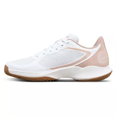 Wilson Hurakn Lite Padelschuhe Damen Wei&szlig; / Puderrosa