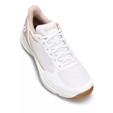 Wilson Hurakn Lite Padelschuhe Damen Wei&szlig; / Puderrosa