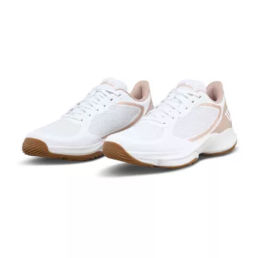 Wilson Hurakn Lite Padelschuhe Damen Wei&szlig; / Puderrosa