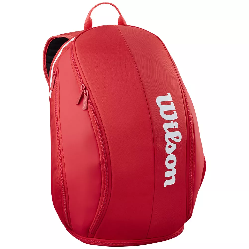 Wilson Super Tour Padel Rucksack Rot
