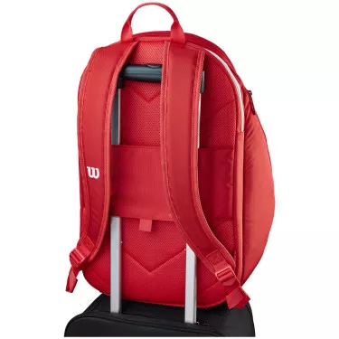 Wilson Super Tour Padel Rucksack Rot