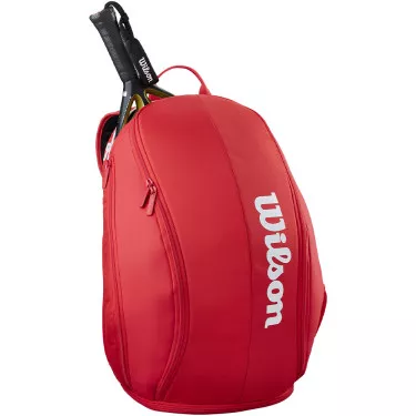 Wilson Super Tour Padel Rucksack Rot