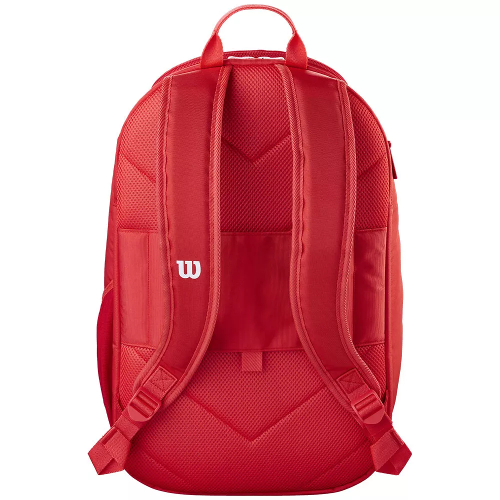 Wilson Super Tour Padel Rucksack Rot