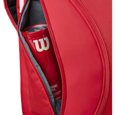 Wilson Super Tour Padel Rucksack Rot
