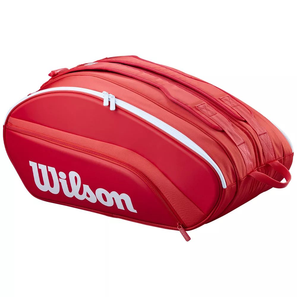 Wilson Super Tour Padel Padeltasche Rot
