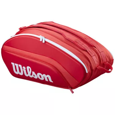 Wilson Super Tour Padel Padeltasche Rot