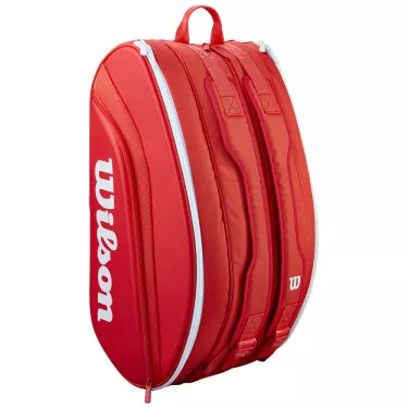 Wilson Super Tour Padel Padeltasche Rot