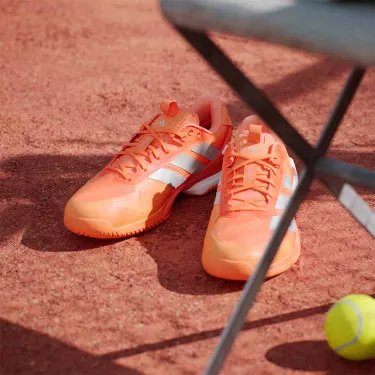 Adidas Adizero Ubersonic 5 Tennisschuhe Orange