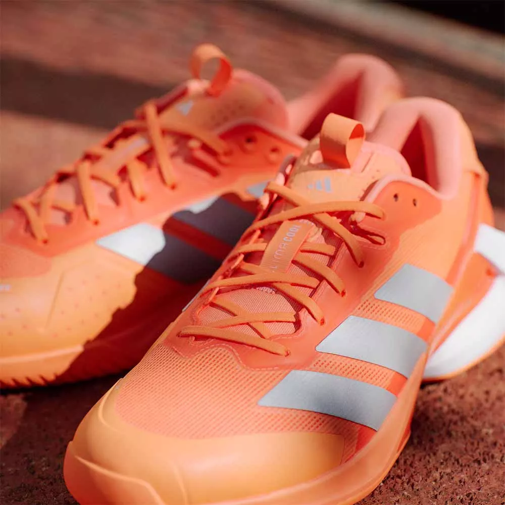Adidas Adizero Ubersonic 5 Tennisschuhe Orange