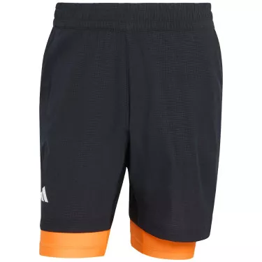 Adidas Pro 2N1 Melbourne Short Schwarz / Orange