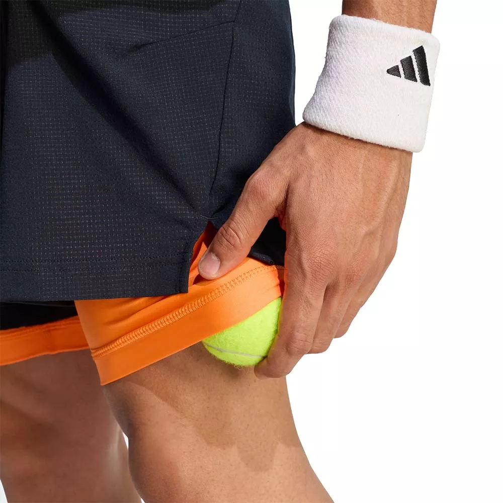 Adidas Pro 2N1 Melbourne Short Schwarz / Orange