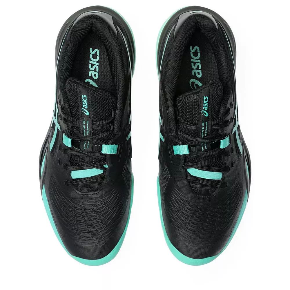 Asics Gel Resolution X Tennisschuhe Schwarz / Gr&uuml;n