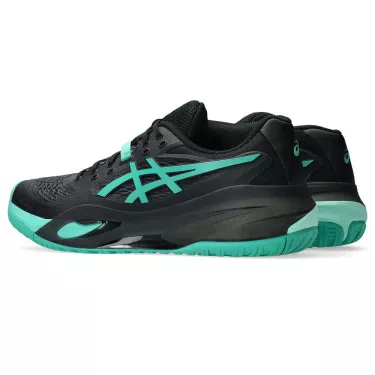 Asics Gel Resolution X Tennisschuhe Schwarz / Gr&uuml;n