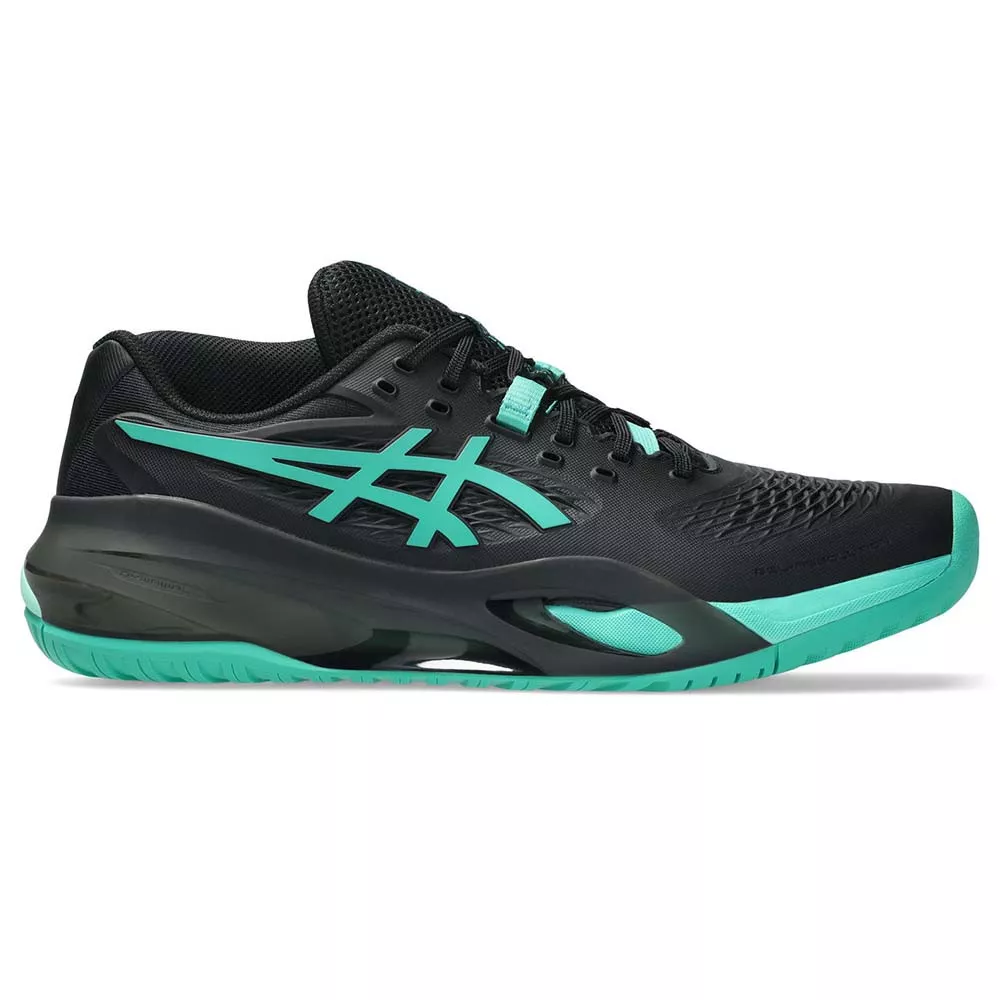 Asics Gel Resolution X Tennisschuhe Schwarz / Gr&uuml;n