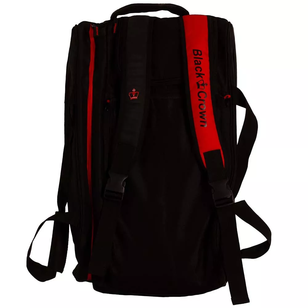 Black Crown Plus Padeltasche Schwarz