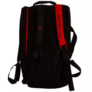 Black Crown Plus Padeltasche Schwarz