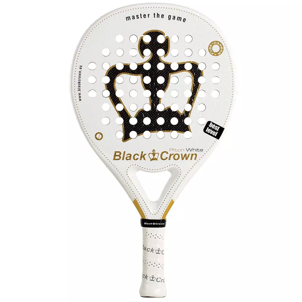 Black Crown Piton White Padelschl&auml;ger
