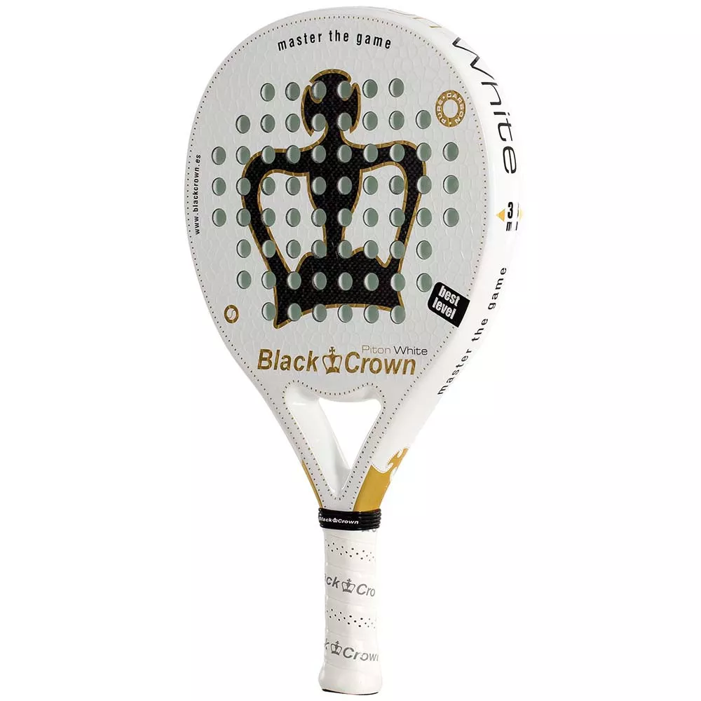 Black Crown Piton White Padelschl&auml;ger