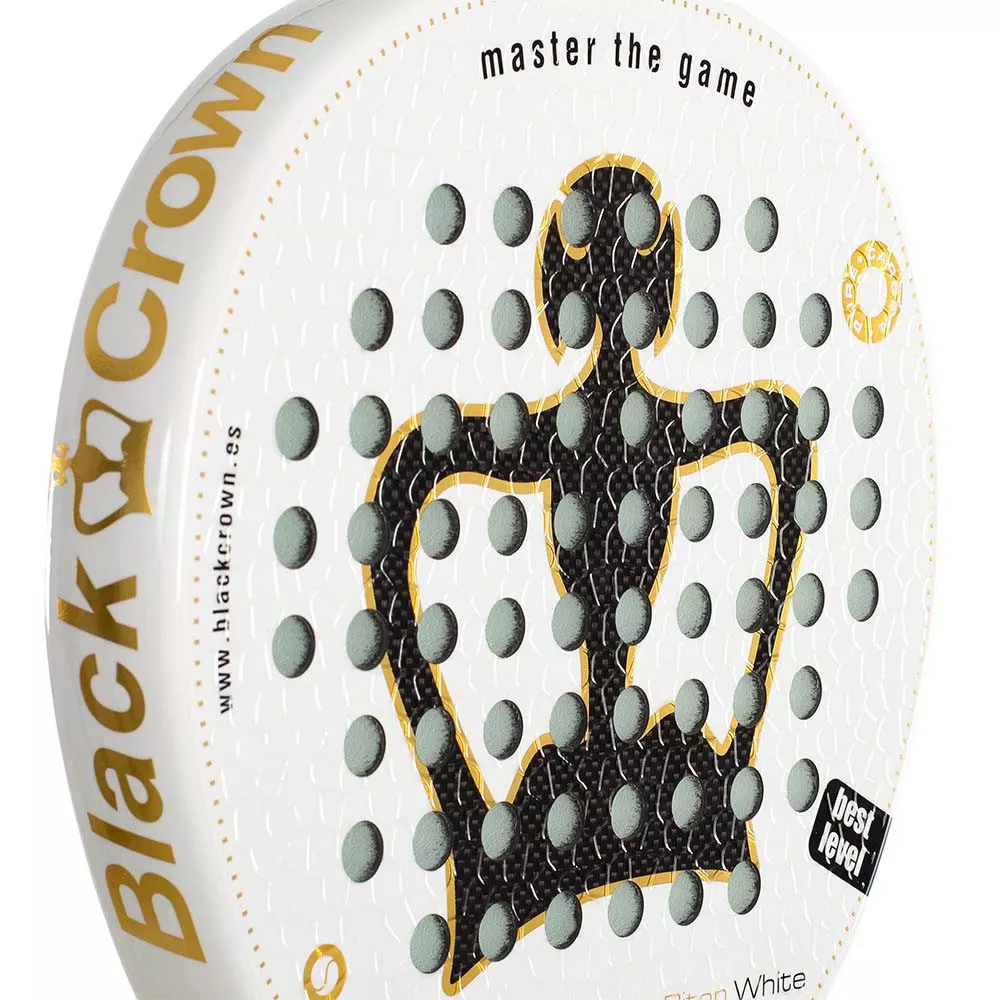 Black Crown Piton White Padelschl&auml;ger