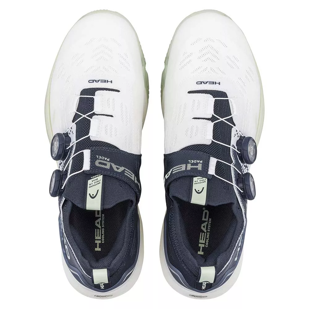 Head Motion Pro 1.5 BOA Padelschuhe Wei&szlig; / Marineblau