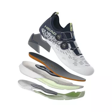 Head Motion Pro 1.5 BOA Padelschuhe Wei&szlig; / Marineblau