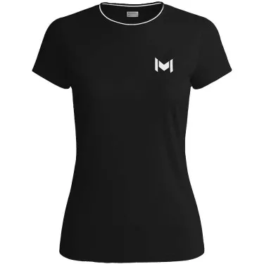 Mouratoglou Tech T-Shirt Damen Schwarz