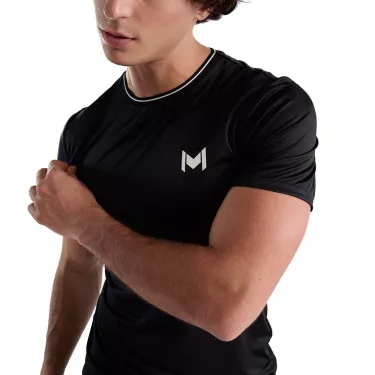 Mouratoglou Tech T-Shirt Schwarz
