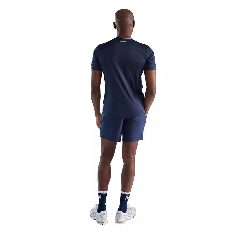 Mouratoglou Tech T-Shirt Marineblau