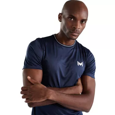 Mouratoglou Tech T-Shirt Marineblau