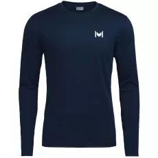 Mouratoglou Langarmshirt Marineblau