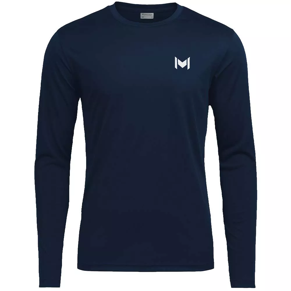 Mouratoglou Langarmshirt Marineblau